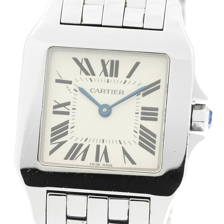 楽天市場】カルティエ CARTIER W25065Z5 サントス ドゥモワゼル LM  