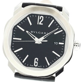 ブルガリ BVLGARI OC41S/103084 オクト デイト 自動巻き メンズ 未使用品 箱・保証書付き_880794【中古】