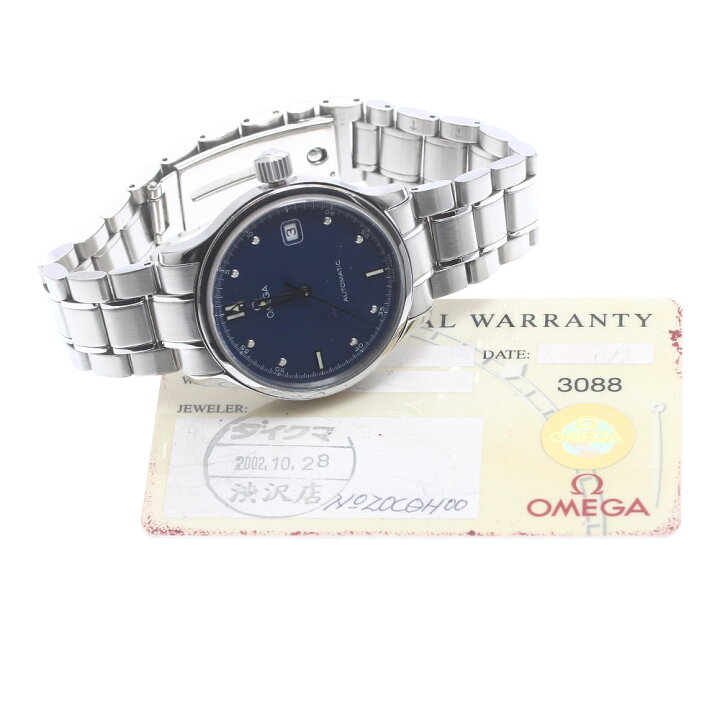 楽天市場】オメガ OMEGA 5203.80 クラシック デイト 自動巻き メンズ  