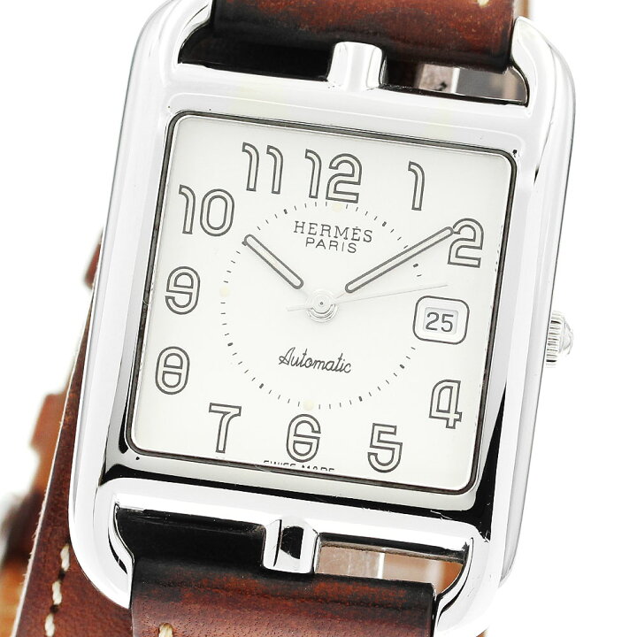 楽天市場】エルメス HERMES CC1.710 ケープコッド デイト 自動巻き  