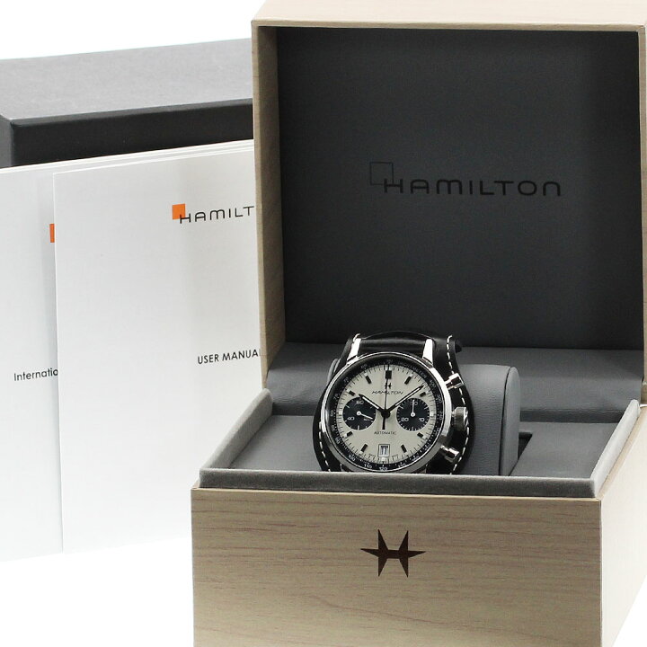 楽天市場】ハミルトン HAMILTON H384160 イントラマティック クロノ  