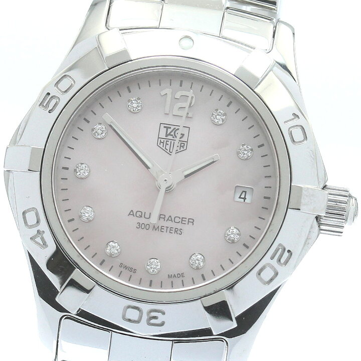 楽天市場】タグホイヤー TAG HEUER WAF141A アクアレーサー 10Pダイヤ  