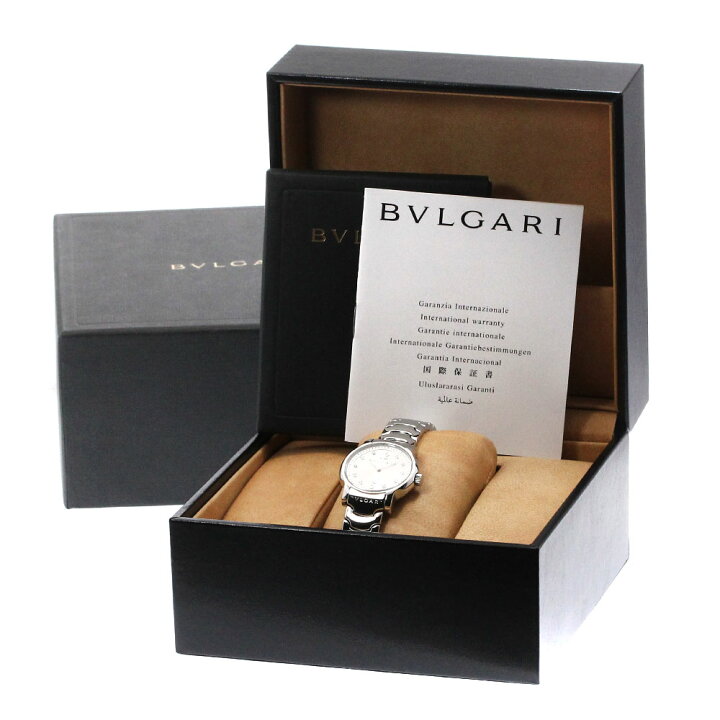 楽天市場】ブルガリ BVLGARI ST29S ソロテンポ 10Pダイヤ クォーツ  