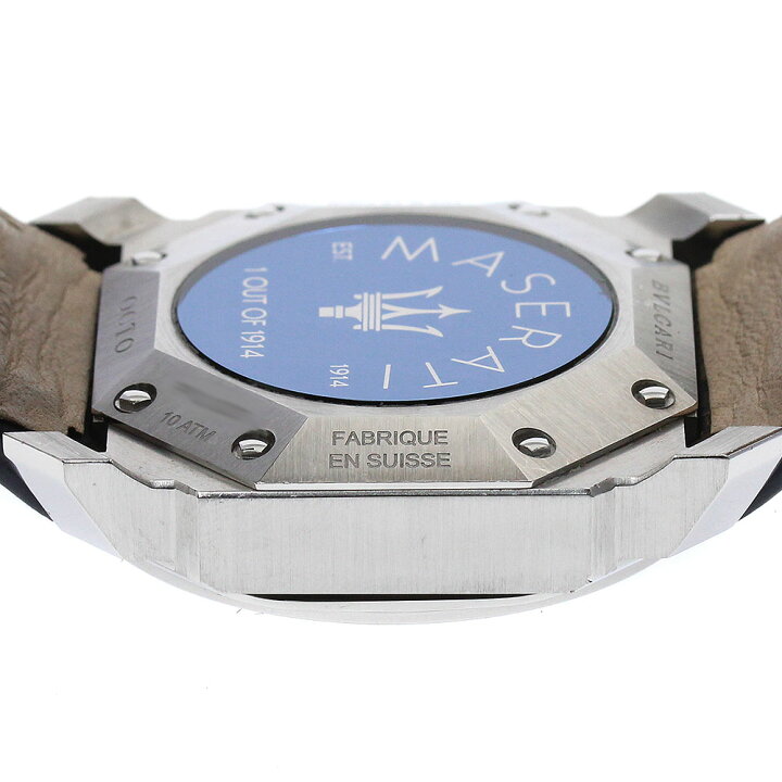 楽天市場】ブルガリ BVLGARI BG041SCH オクト マセラティ クロノグラフ 