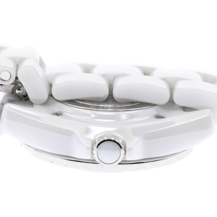 楽天市場】シャネル CHANEL H5703 J12 ホワイトセラミック 12Pダイヤ  