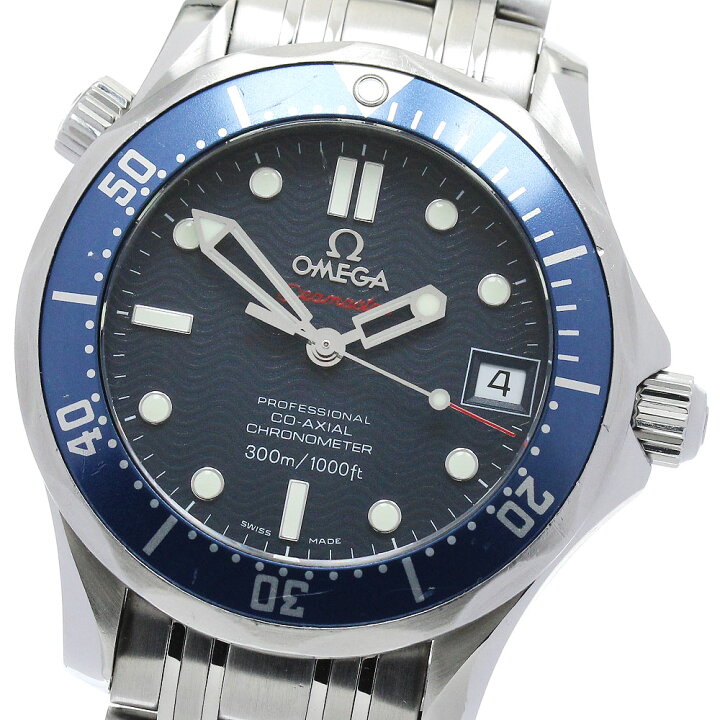楽天市場】オメガ OMEGA 2222.80 シーマスター300 デイト  