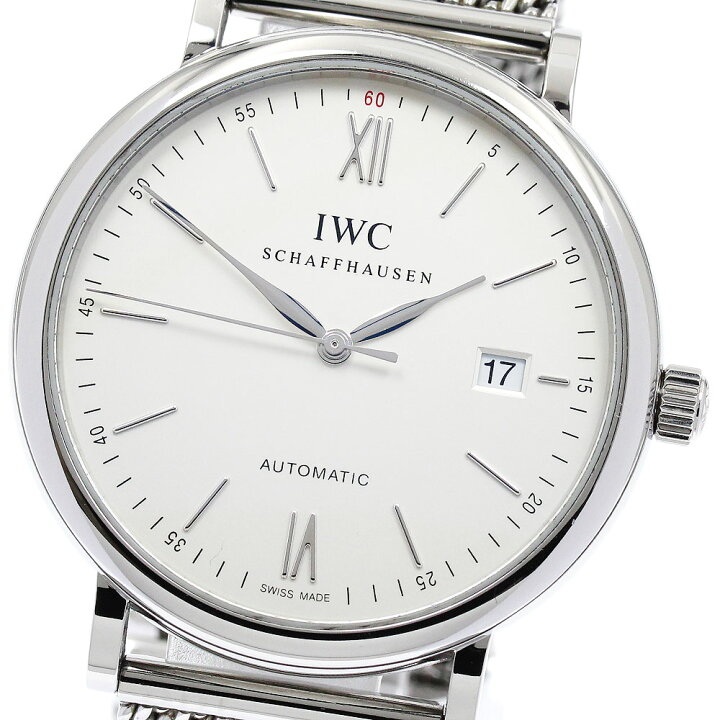 楽天市場】IWC IWC SCHAFFHAUSEN IW356501 ポートフィノ デイト 自動 