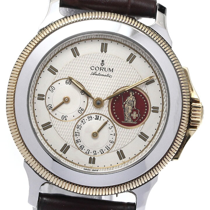 楽天市場】コルム CORUM 74.111.21 メカニック YGベゼル 自動巻き 