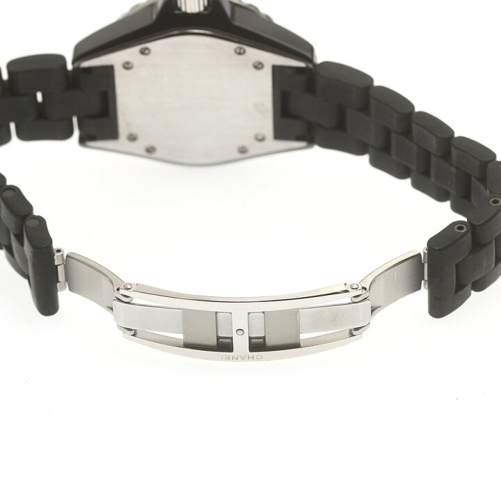 楽天市場】シャネル CHANEL H0681 J12 黒セラミック クォーツ 