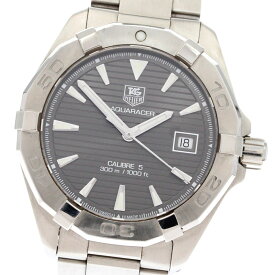 タグホイヤー TAG HEUER WAY2113-0 アクアレーサー キャリバー5 デイト 自動巻き メンズ _880260【ev15】【中古】