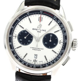 ブライトリング BREITLING AB0118 プレミエ B01 クロノグラフ 自動巻き メンズ 内箱付き_883194【中古】