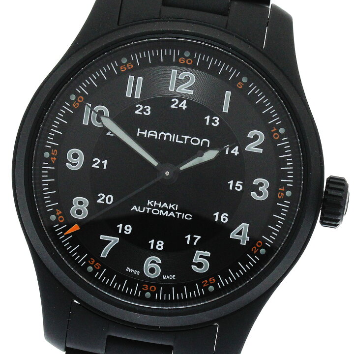 ハミルトン HAMILTON チタン H706651 カーキ 自動巻き 時計 HAMILTON  