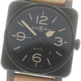 ベル＆ロス Bell＆Ross BR03-92 ヘリテージ デイト 自動巻き メンズ 良品 _883751【中古】