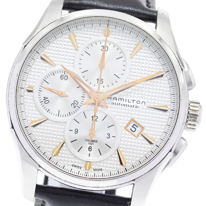 楽天市場】ハミルトン HAMILTON H325960 ジャズマスター デイト クロノ  