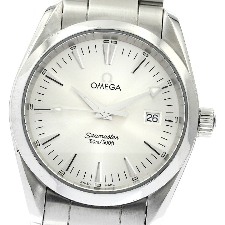 楽天市場】オメガ OMEGA 2518.30 シーマスター アクアテラ デイト 