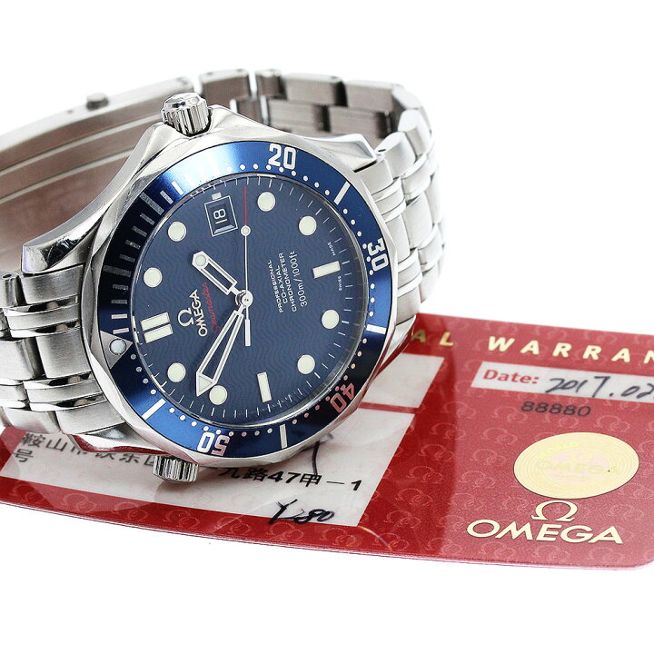 オメガ OMEGA 2220.80 シーマスター 自動巻き 良品箱・保証書有り 