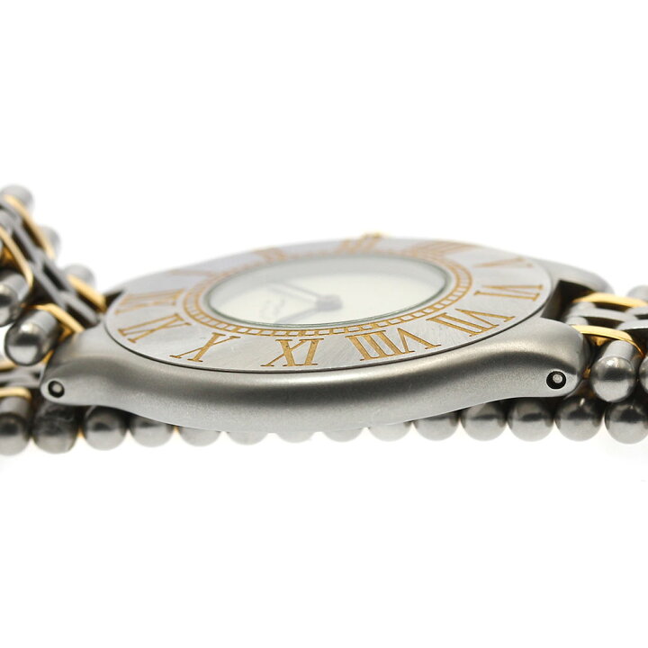 楽天市場】カルティエ CARTIER W10050F4 マスト21 LM クォーツ メンズ  