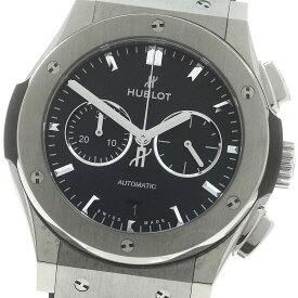 ウブロ HUBLOT 541.NX.1171.LR クラシック フュージョン クロノグラフ デイト 自動巻き メンズ 箱付き_887439【中古】