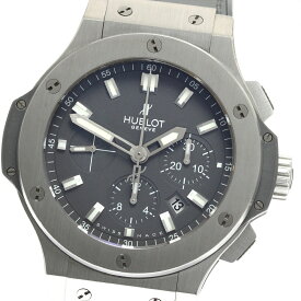 ウブロ HUBLOT 301.ST.5020.GR ビッグバン アールグレイ クロノグラフ デイト 自動巻き メンズ 良品 _888457【中古】