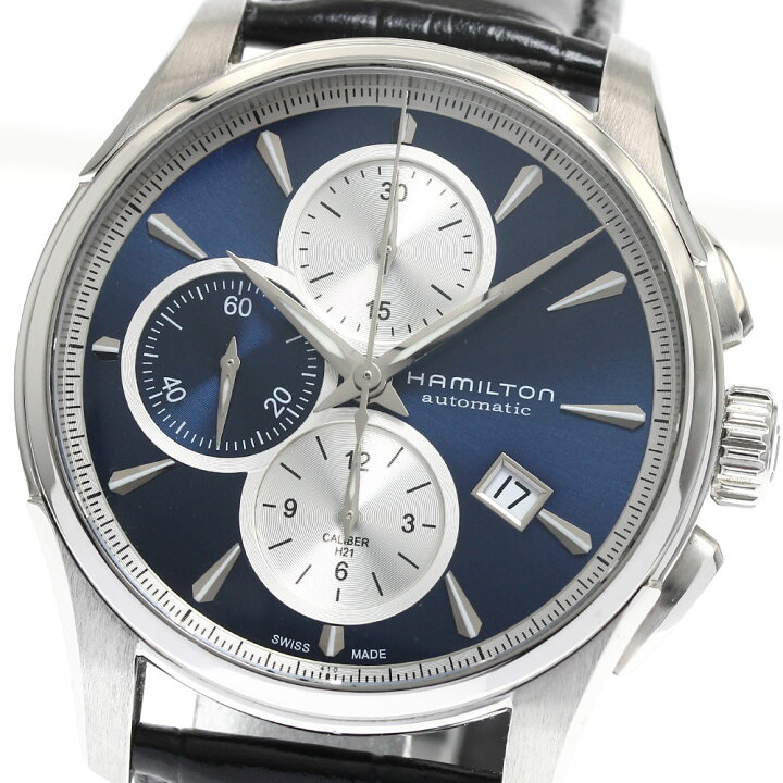 楽天市場】ハミルトン HAMILTON H325960 ジャズマスター クロノグラフ  