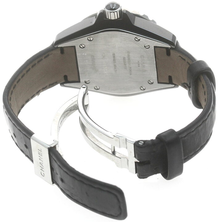 楽天市場】シャネル CHANEL H0680 J12 黒セラミック 33MM デイト  