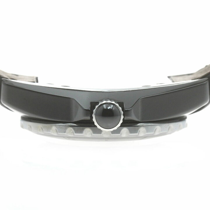 楽天市場】シャネル CHANEL H0680 J12 黒セラミック 33MM デイト  