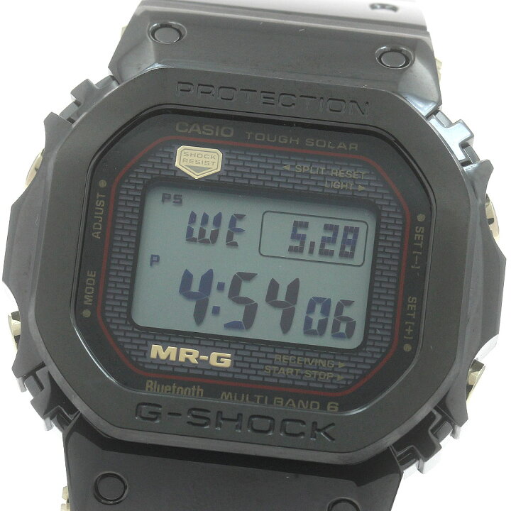 楽天市場】カシオ CASIO MRG-B5000B-1JR G-SHOCK MR-G Bluetooth搭載  