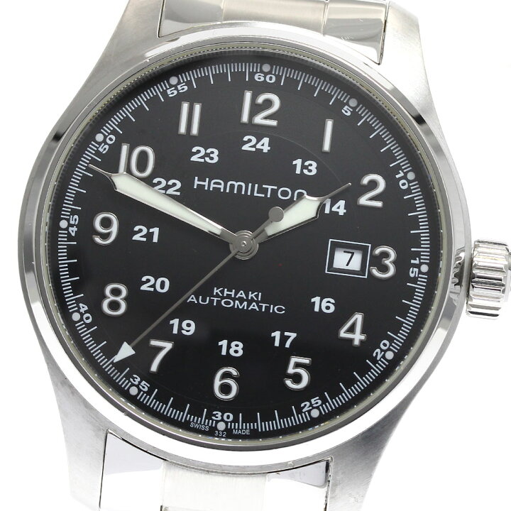 楽天市場】ハミルトン HAMILTON H706250 カーキ フィールド シースルー 