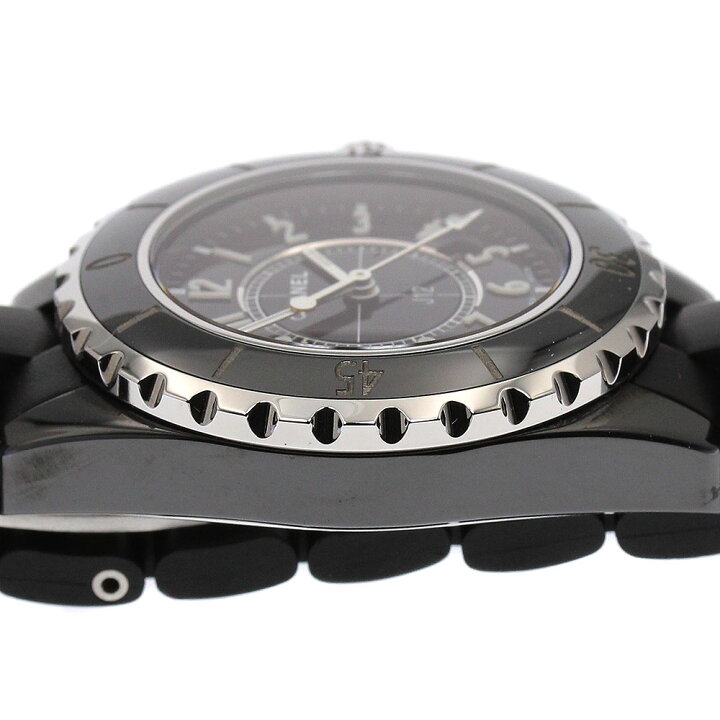 楽天市場】シャネル CHANEL H0681 J12 黒セラミック デイト クォーツ  