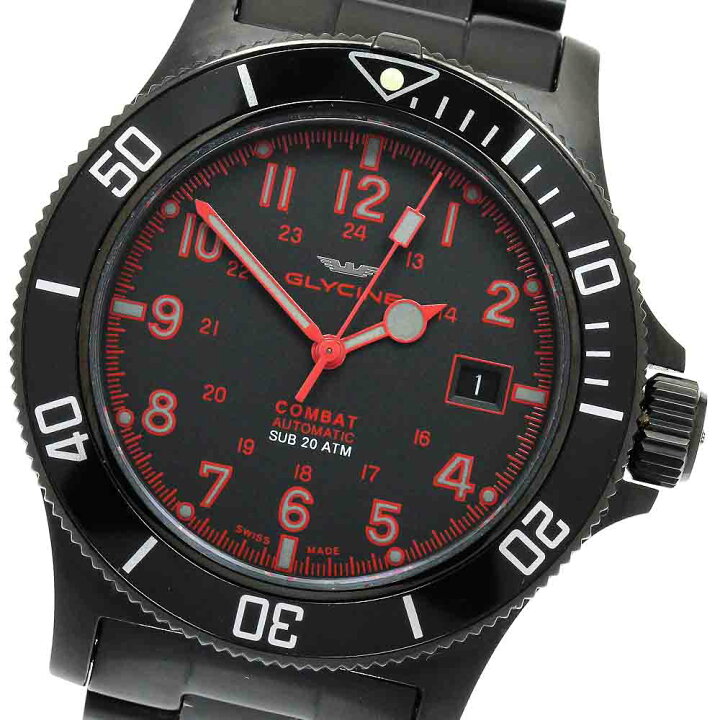 楽天市場】グリシン GLYCINE GL0080 コンバット サブ42 デイト 自動 