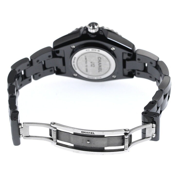 楽天市場】シャネル CHANEL H7121 J12 エレクトロ ブラックセラミック  