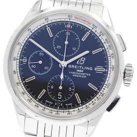 ブライトリング BREITLING A13315 プレミエ クロノグラフ デイト 自動巻き メンズ 内箱・保証書付き_889747【中古】