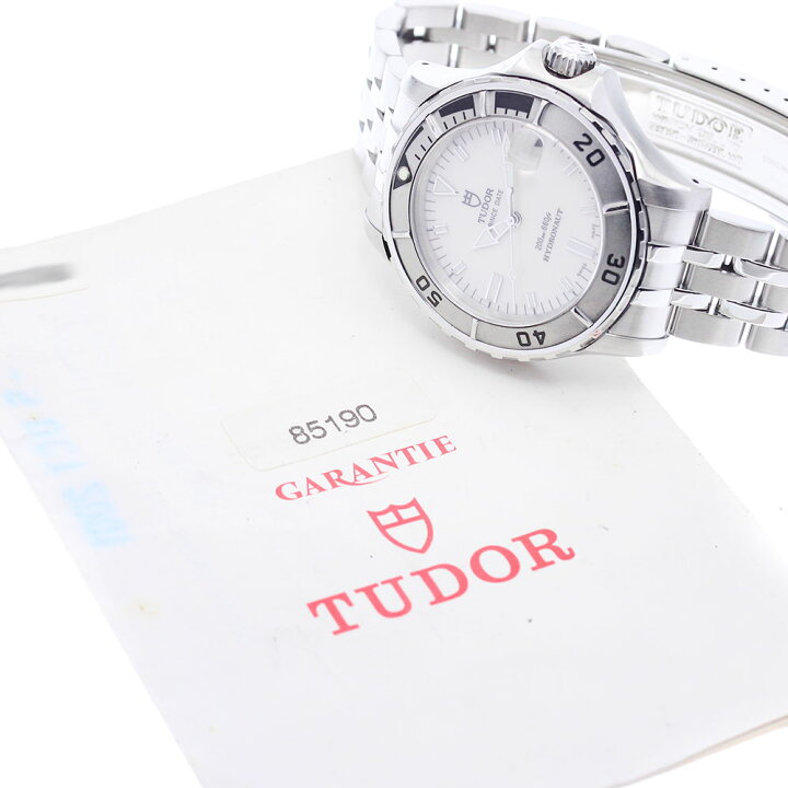 楽天市場】チュードル TUDOR 85190 ハイドロノート デイト 自動巻き  