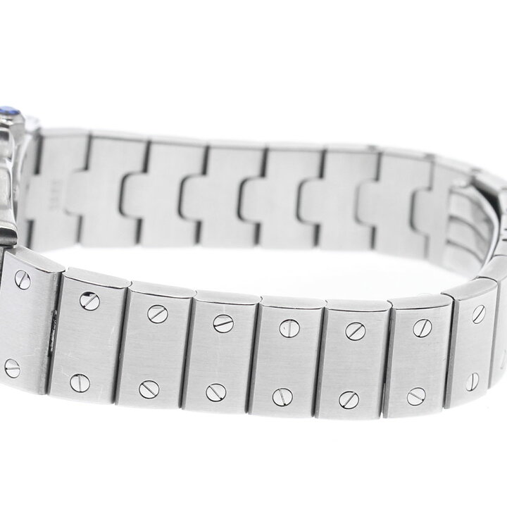 楽天市場】カルティエ CARTIER W20056D6 サントスガルベSM クォーツ  