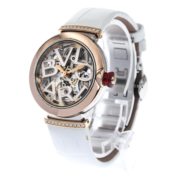 楽天市場】ブルガリ BVLGARI LUP33SG ルチェア K18PGベゼル ダイヤラグ  