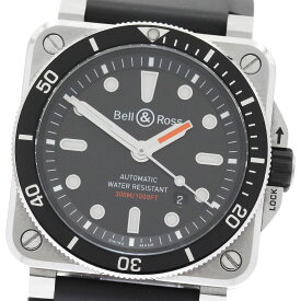 ベル＆ロス Bell＆Ross BR03-92-D-BL-ST BR03-92-DIV デイト 自動巻き メンズ _891661【中古】
