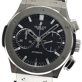 ウブロ HUBLOT 521.NX.1170.LR クラシック フュージョン デイト クロノグラフ 自動巻き メンズ 保証書付き_899293【中古】