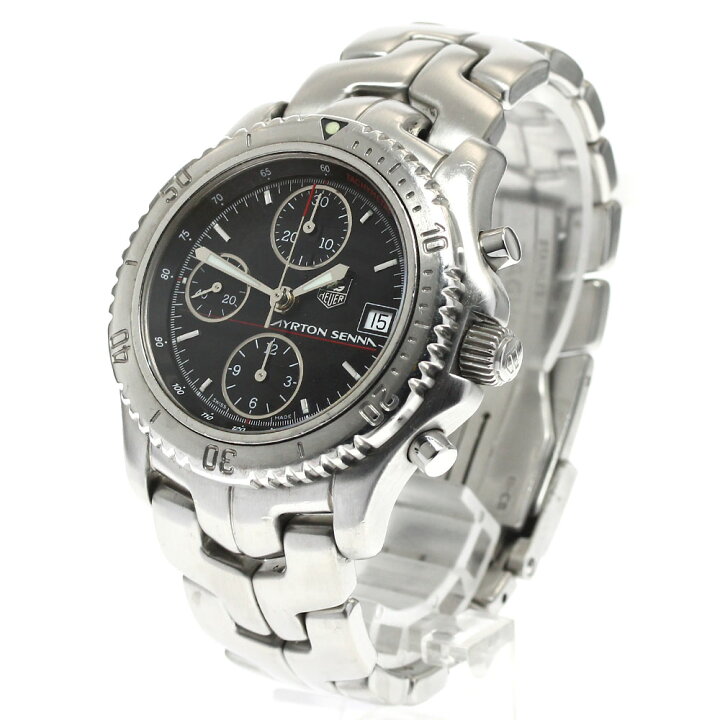 楽天市場】タグホイヤー TAG HEUER CT2114.BA0550 リンク アイルトン  