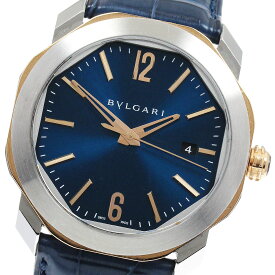 ブルガリ BVLGARI OCP41SG オクト ローマ デイト 自動巻き メンズ _901974【中古】