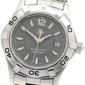 タグホイヤー TAG HEUER WAF141E.BA0823 アクアレーサー デイト クォーツ レディース _889004【中古】