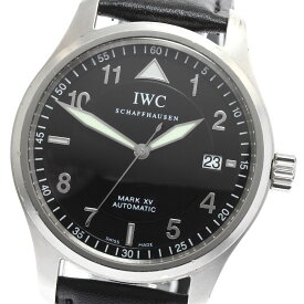 IWC IWC SCHAFFHAUSEN IW325301 パイロットウォッチ マークXV デイト 自動巻き メンズ _905380【ev15】【中古】