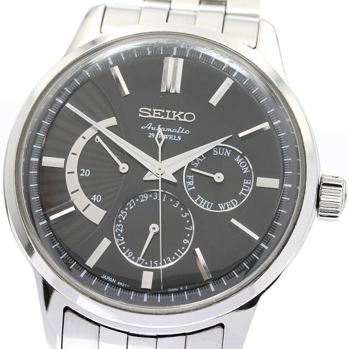 楽天市場】セイコー SEIKO 6R21-00A0/SARC013 メカニカル デイデイト 