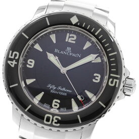 ブランパン Blancpain 5015-1130-71 フィフティ ファゾムス オートマティック デイト 自動巻き メンズ 良品 _884489【中古】