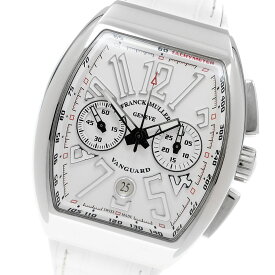 フランクミュラー FRANCK MULLER V45CCDT ヴァンガード クロノグラフ デイト 自動巻き メンズ 保証書付き_907757【中古】