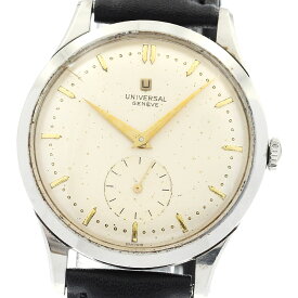 ユニバーサルジュネーブ Universal Geneve Cal.330 スモールセコンド 35mm 手巻き メンズ _895150【ev15】【中古】