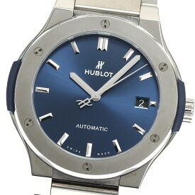 ウブロ HUBLOT 510.NX.7170.NX クラシック フュージョン デイト 自動巻き メンズ 美品 箱・保証書付き_908844【中古】