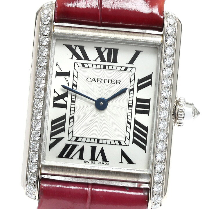 楽天市場】カルティエ CARTIER WJTA0011 タンク ルイ SM K18WG サイド 