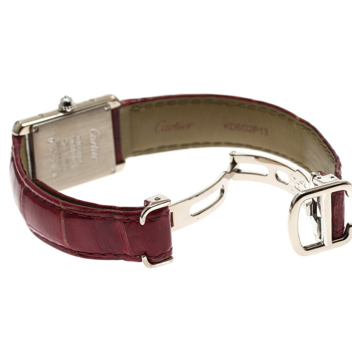 楽天市場】カルティエ CARTIER WJTA0011 タンク ルイ SM K18WG サイド 