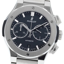 ウブロ HUBLOT 520.NX.1170.NX クラシック フュージョン クロノグラフ 自動巻き メンズ 保証書付き_908468【中古】