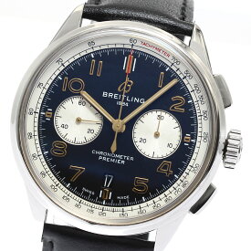 ブライトリング BREITLING AB0118 プレミエ B01 クロノグラフ 42 ノートン デイト クロノグラフ 自動巻き メンズ 良品 _909783【中古】